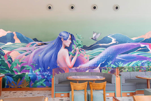 Leho's Artistic Journey: Bringing the Ocean's Charm to Starbucks in Taiwan